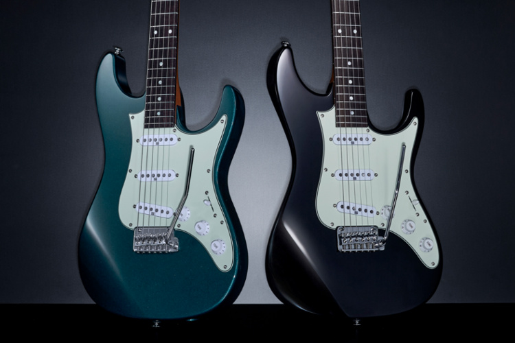 Ibanez AZ2203N-BK Black AZ Non Recess Series Electric Guitar